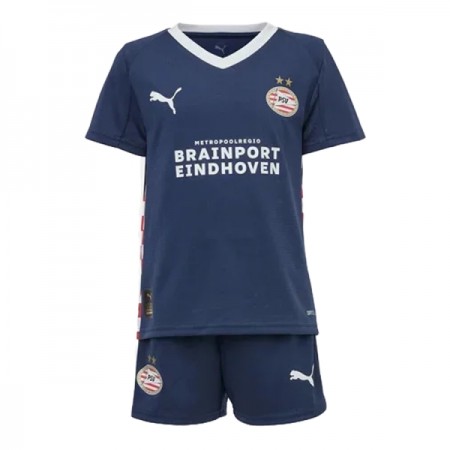 PSV Eindhoven Venkovní 2025-26 - Dětské Fotbalové Dresy (S/S)